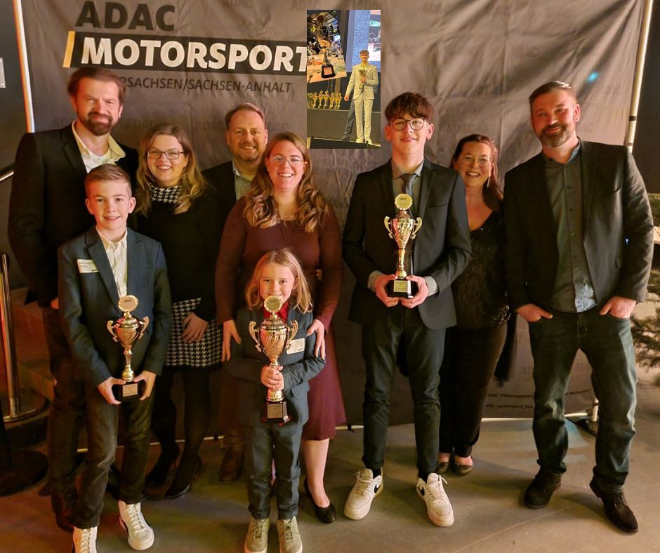 Read more about the article ADAC Motorsport Gala: Drei SMC-Kartfahrer und ein Sim Racer erhalten Jahresehrung