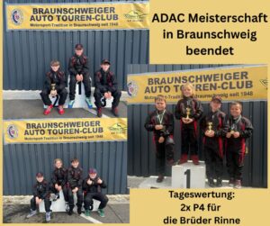 Mehr über den Artikel erfahren Saisonfinale mit Hindernissen und zweimal P4 für die Brüder Rinne