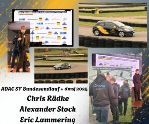 Mehr über den Artikel erfahren Bundesendlauf und dmsj-Meisterschaft dreier junger SMC-Autofahrer in Bopfingen