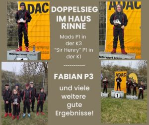 Mehr über den Artikel erfahren Doppelsieg für Mads und Henry Rinne