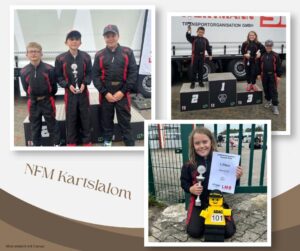 Mehr über den Artikel erfahren Erfolgreicher Abschluss der NFM-Kartslalom-Saison für Henry und Milan