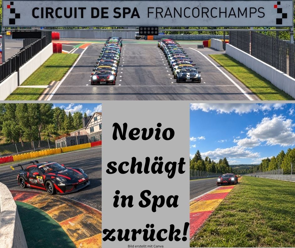 Du betrachtest gerade Vom Rückschlag aufs Podium: Nevio Schulz schlägt in Spa zurück
